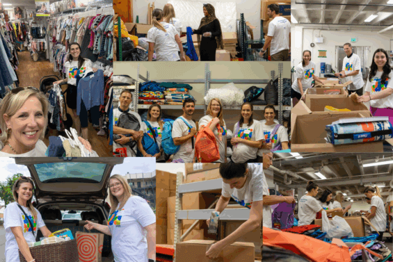 Denver team at the African Community Center for DCI Cares Day 2025