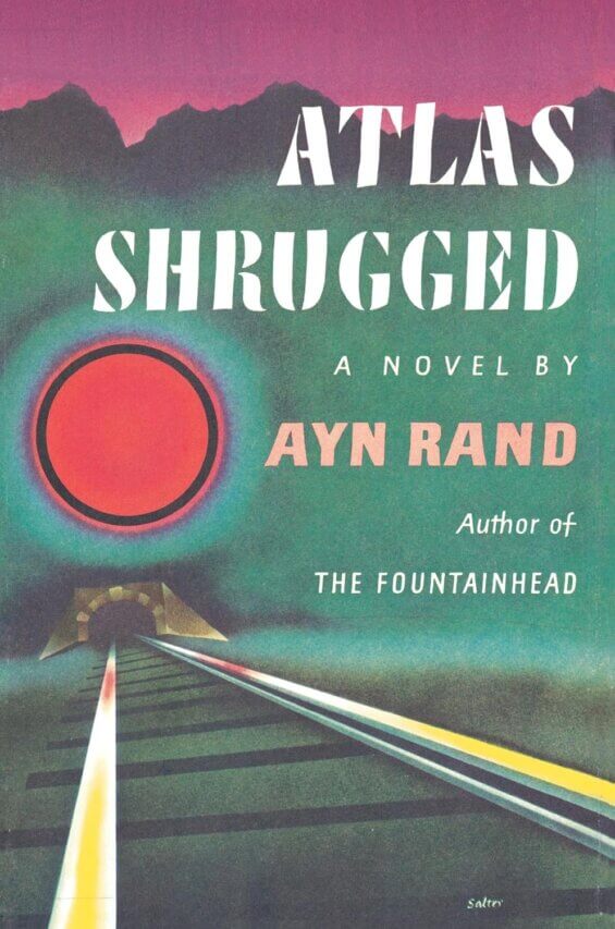 Book cover of "Atlas Shrugged"