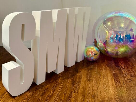 Decor at Social Media Week 2025