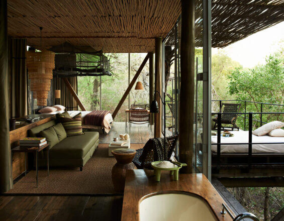 Singita villa in South Africa