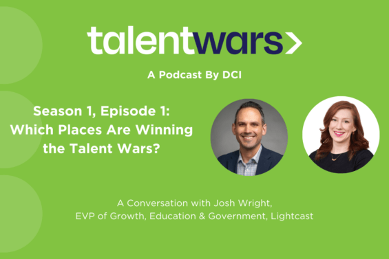 Talent Wars podcast from DCI featuring Josh Wright of Lighcast